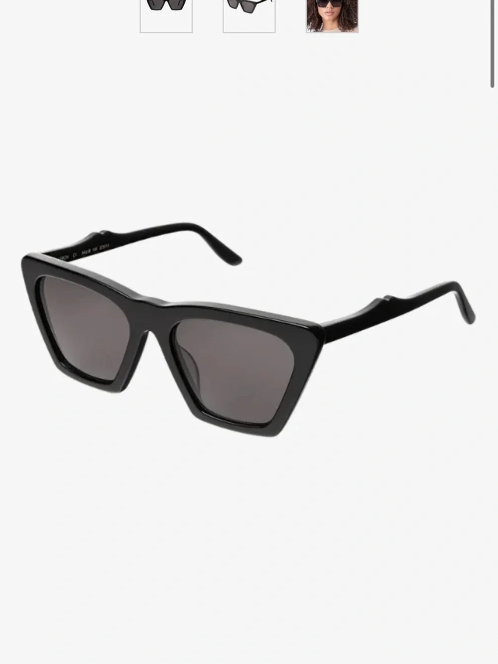 illesteva Black Lisbon sunglasses, NWT